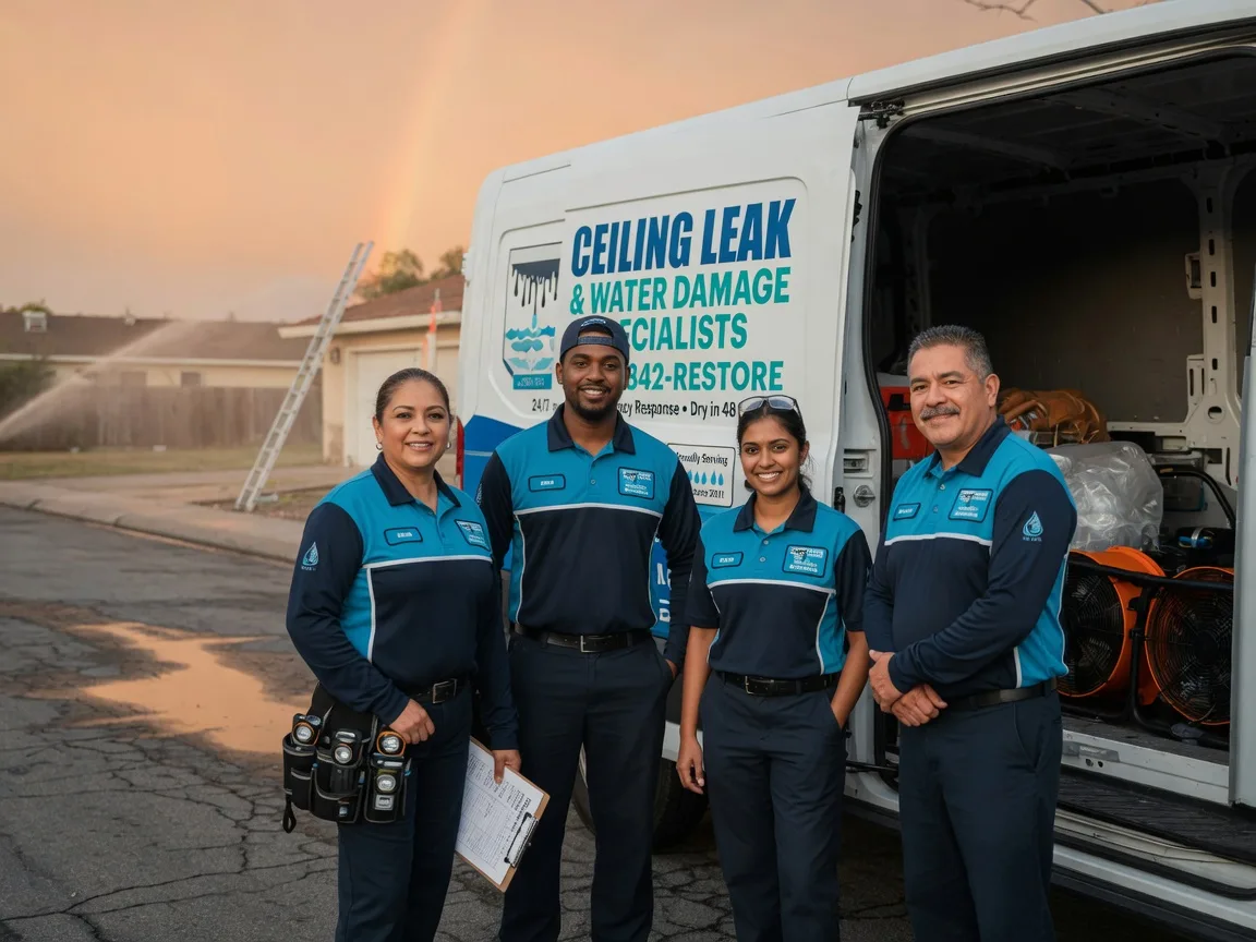 Ceiling Leak Cleanup company in Rhodes, IA