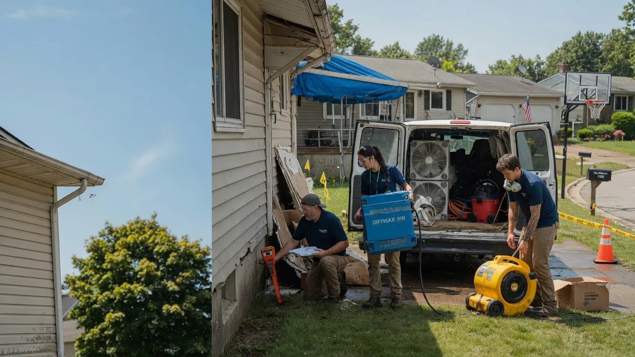 Ceiling Leak Cleanup in Rhodes, IA near me